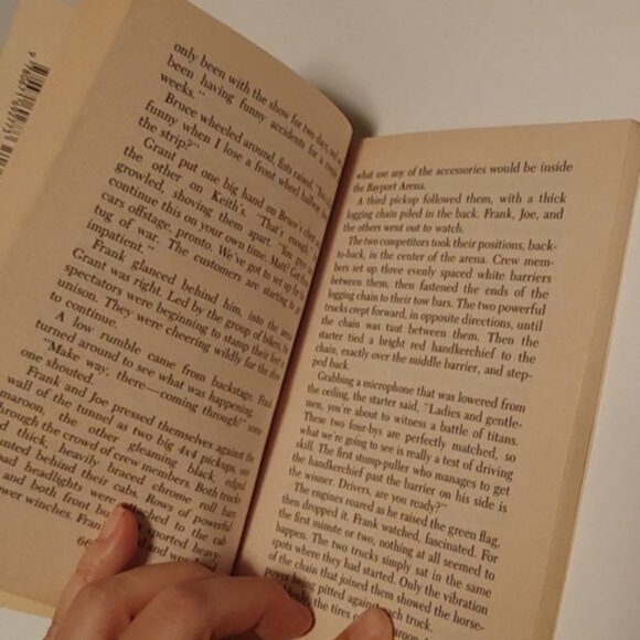 Hardy Boys: Fear on Wheels #108 by Franklin W Dixon - Picture 5 of 5